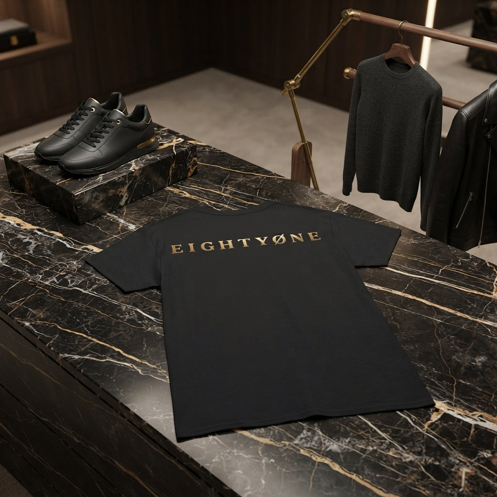 EIGHTYØNE T-Shirt Gold
