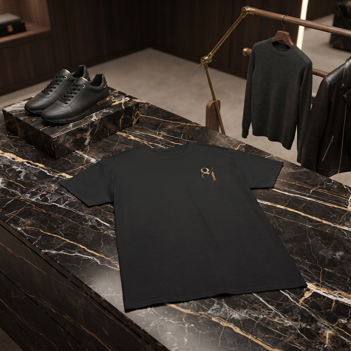 EIGHTYØNE T-Shirt Gold