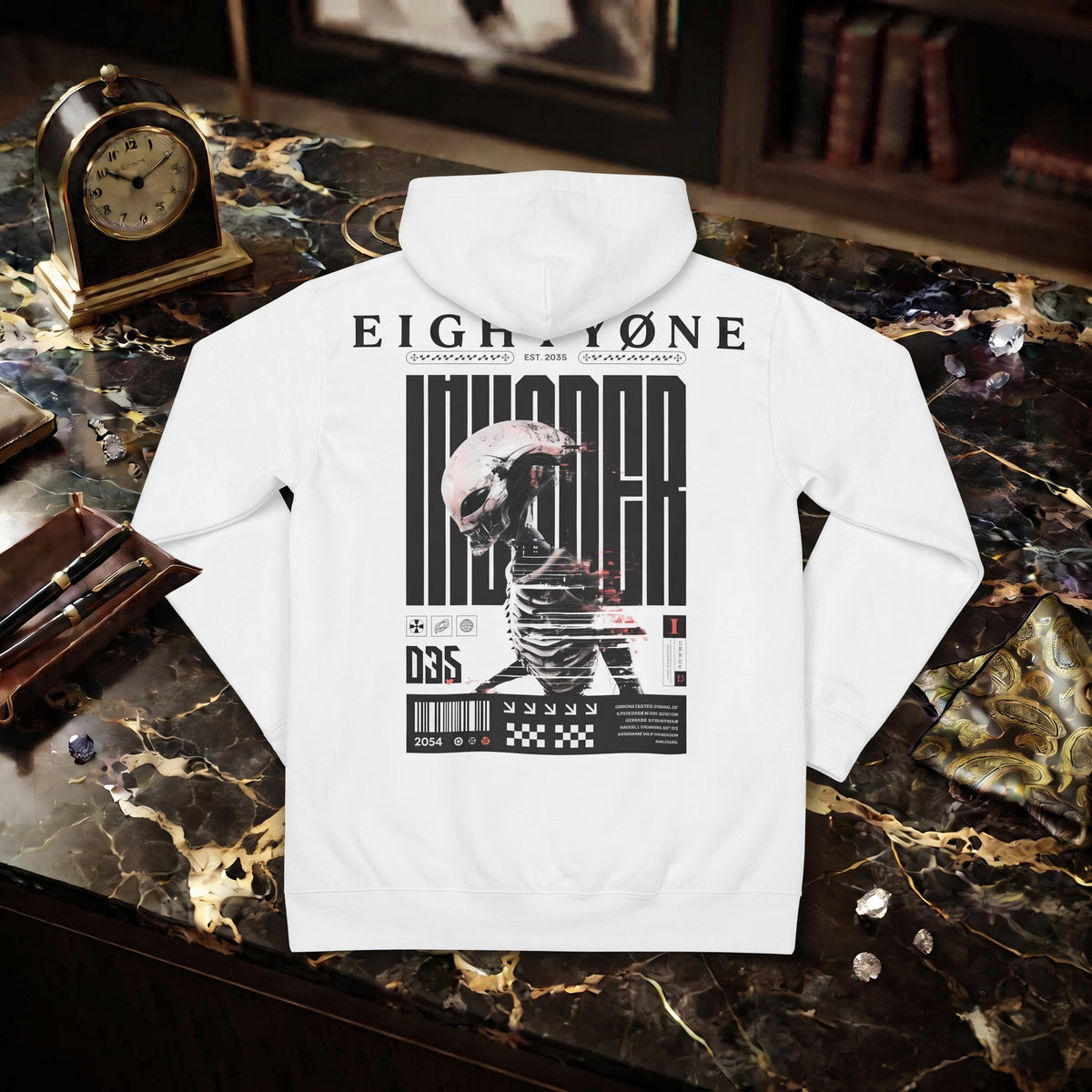 EIGHTYØNE - Hoodie Invader